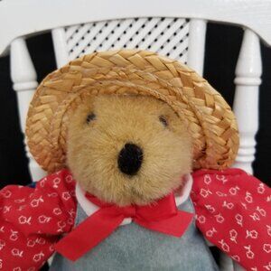 Wooden Doll Rocker with Katie Applegate the Bear by Applause